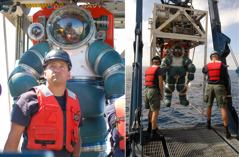 Illustration for article titled The Evolution of the Atmospheric Diving Suit